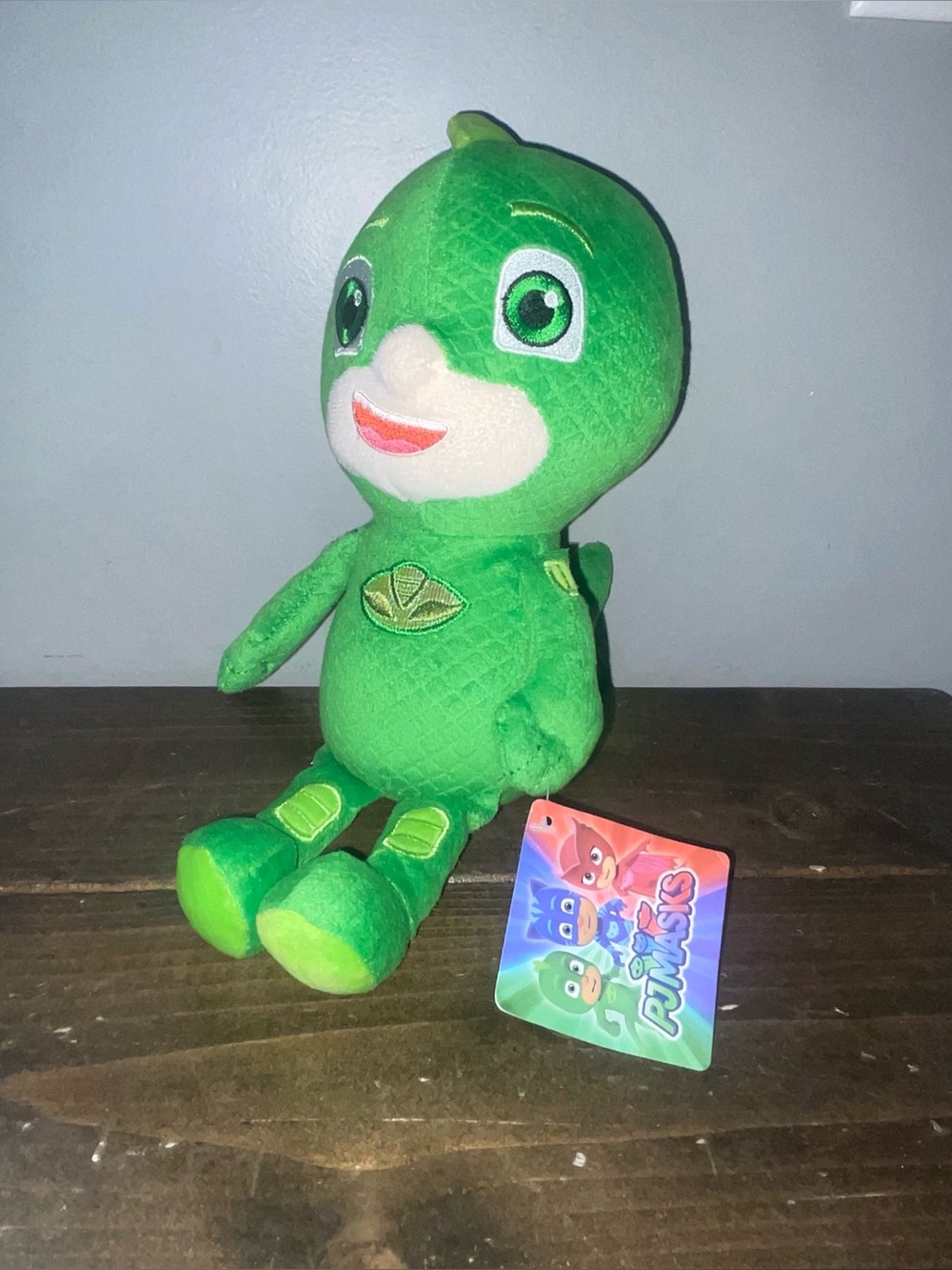 Nwt PJ Mask Gekko Plush Green Stuffed Toy Bean Plush Stuffed Animal